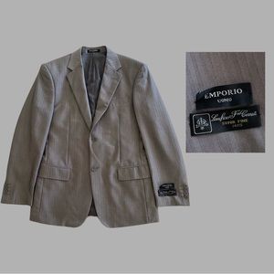 Emporio Uomo Lanificio Fee Cerruti Super Fine 140s 100% Wool 2 Piece Suit